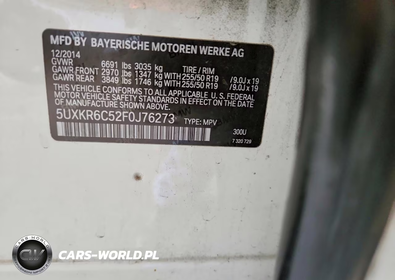2015 BMW X5 xDrive50I VIN:5UXKR6C52F0J76273 - 13