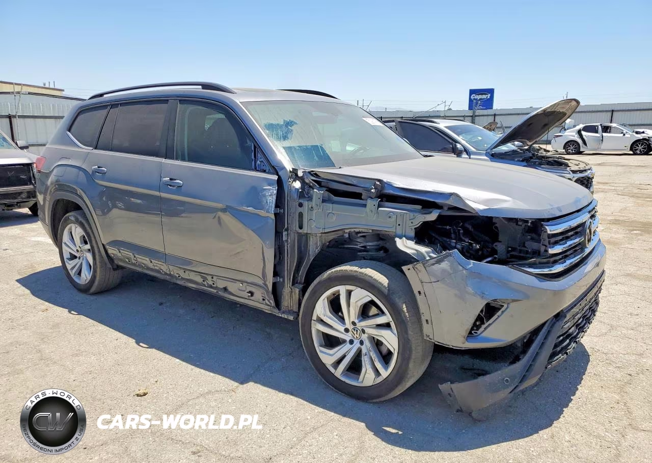 2021 Volkswagen Atlas Se VIN:1V2JR2CA6MC528042 - 4