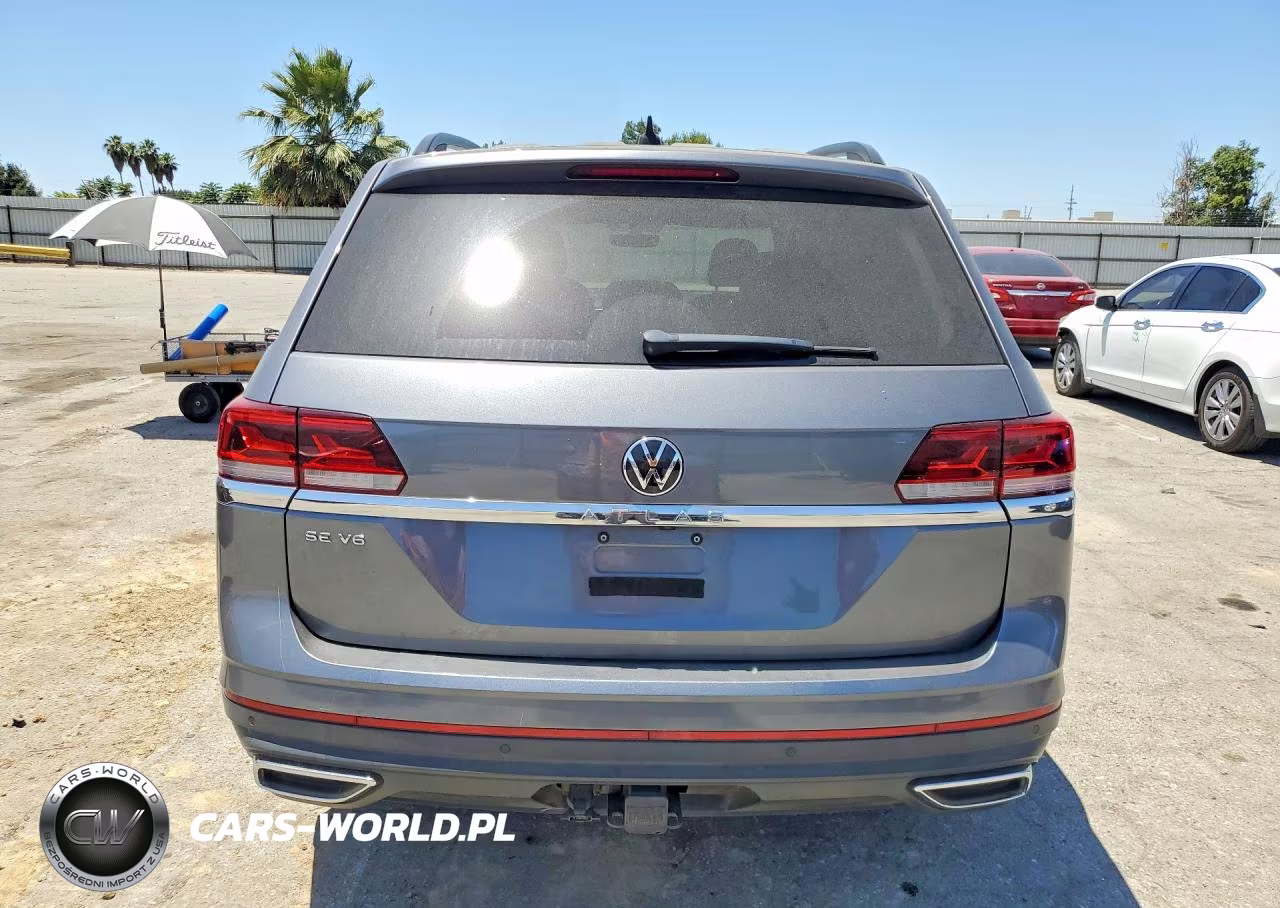 2021 Volkswagen Atlas Se VIN:1V2JR2CA6MC528042 - 6