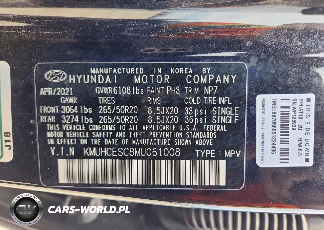 2021 Genesis Gv80 3.5T VIN:KMUHCESC8MU061008 - 13