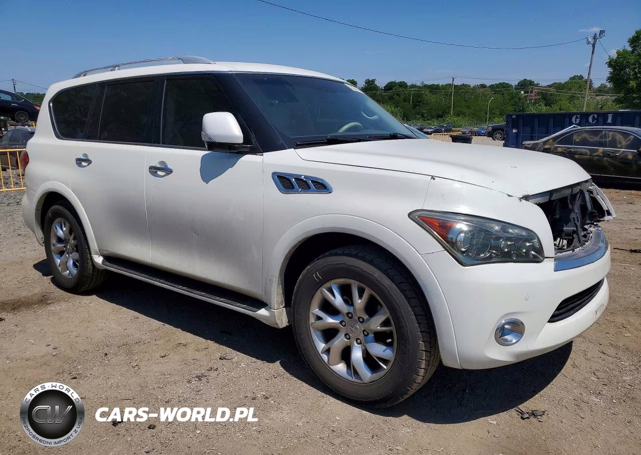 2011 Infiniti Qx56 VIN:JN8AZ2NF2B9500117 - 4