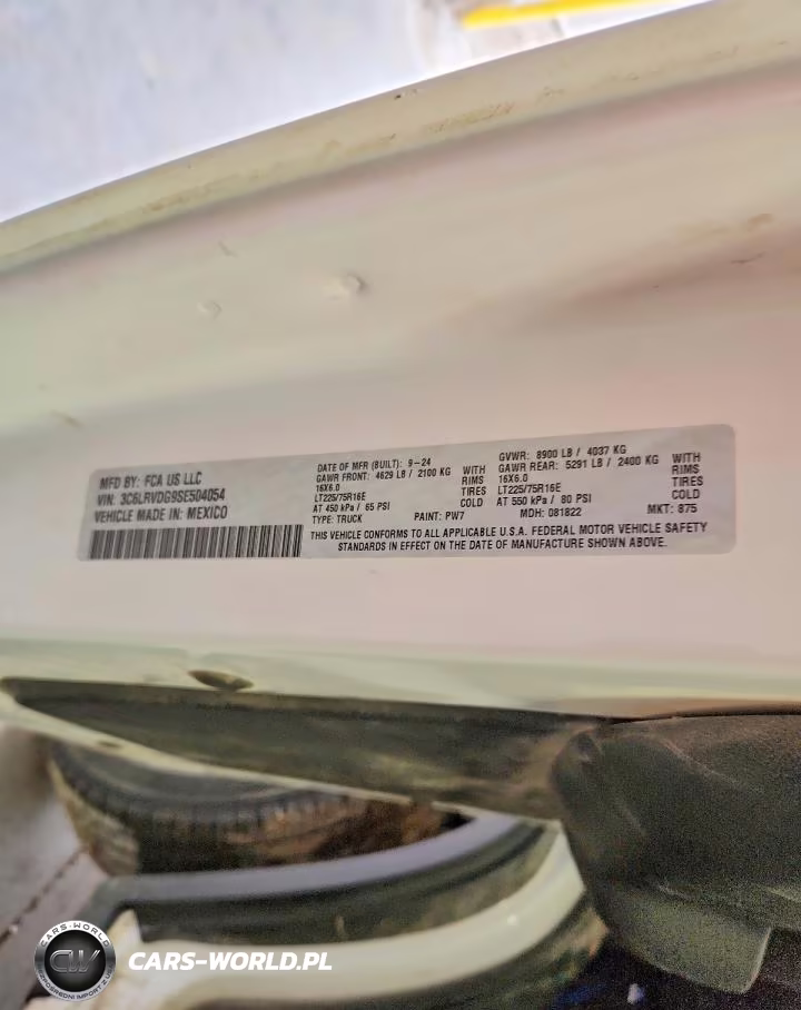 2025 Ram Promaster 2500 Delivery Van VIN:3C6LRVDG9SE504054 - 12