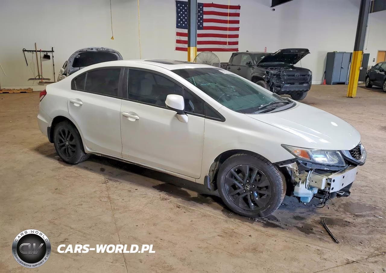 2013 Honda Civic Exl VIN:19XFB2F99DE005328 - 4