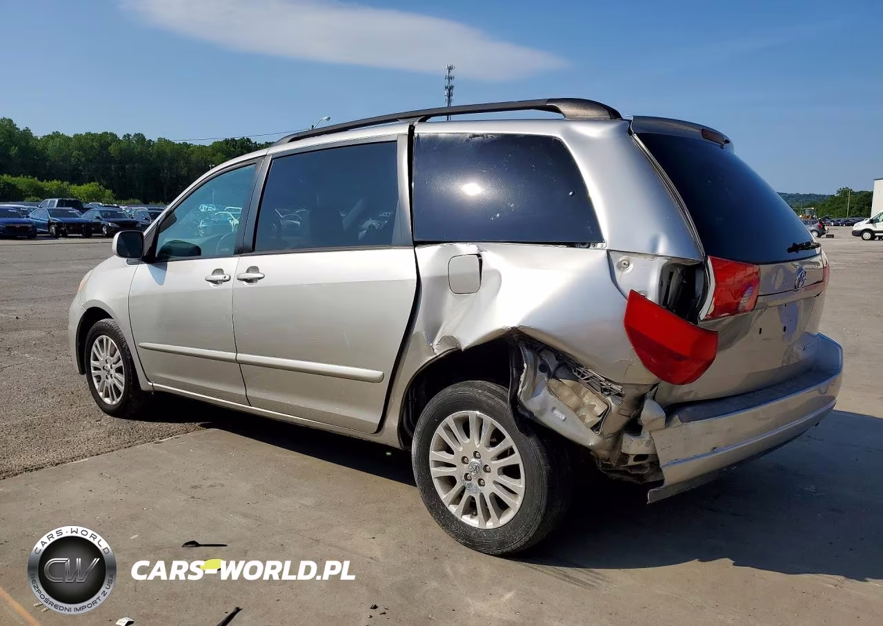 2008 Toyota Sienna Xle VIN:5TDZK22C58S194845 - 2