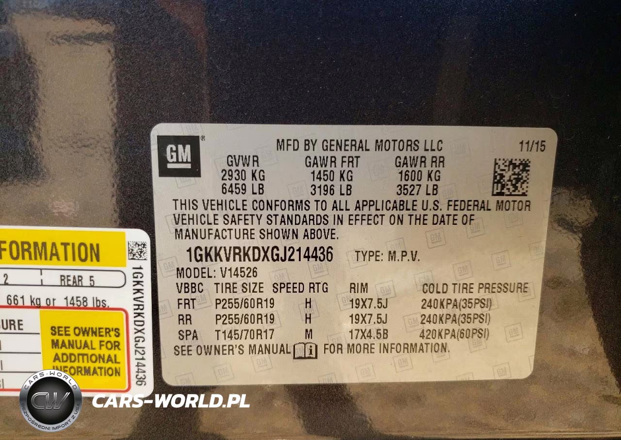 2016 GMC Acadia Slt-1 VIN:1GKKVRKDXGJ214436 - 13