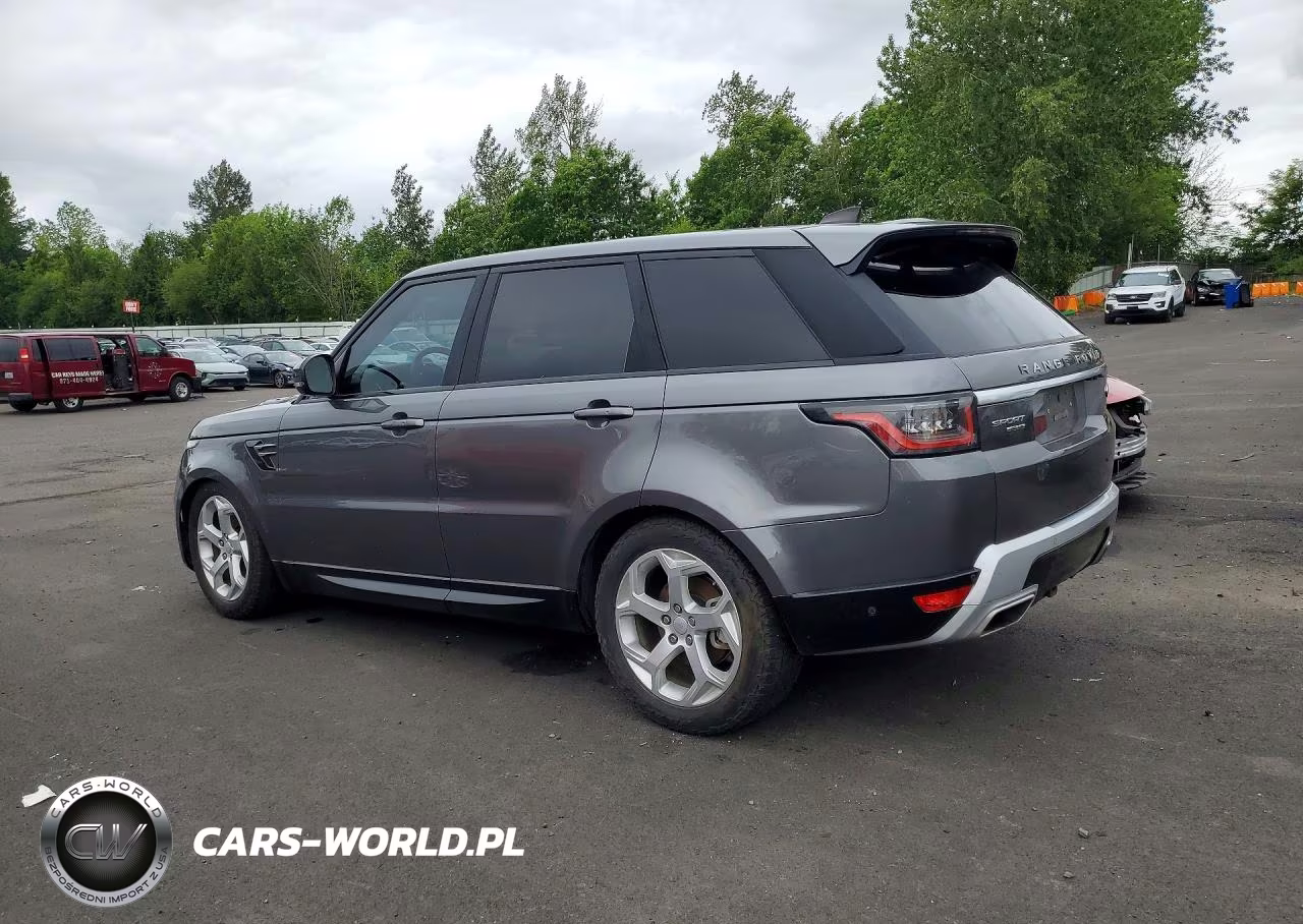 2018 Land Rover Range Rover Sport Hse VIN:SALWR2RK5JA403573 - 2