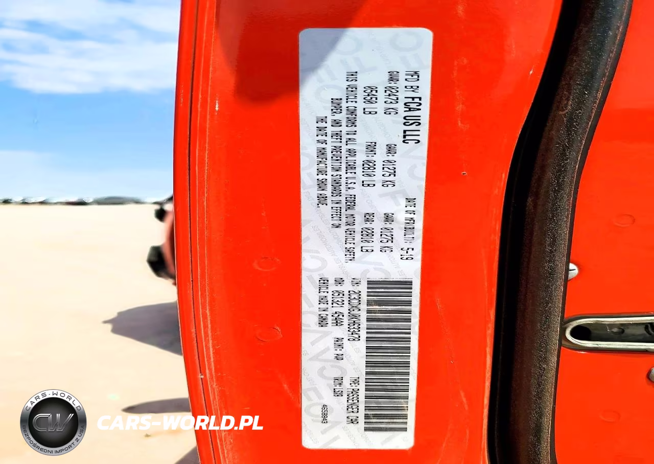 2019 Dodge Charger Scat Pack VIN:2C3CDXGJ0KH633478 - 12