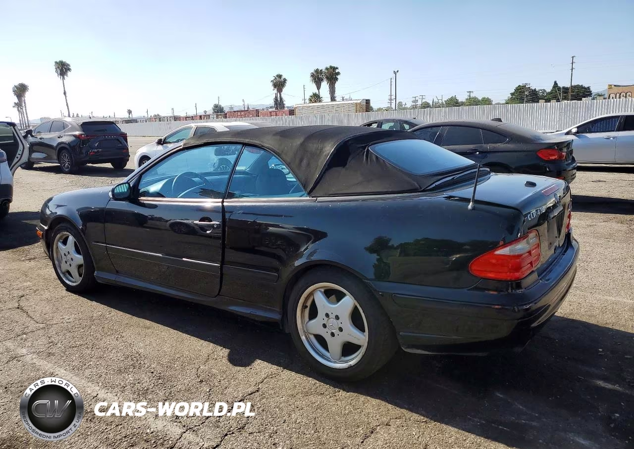 2000 Mercedes-Benz Clk 430 VIN:WDBLK70G8YT029932 - 2