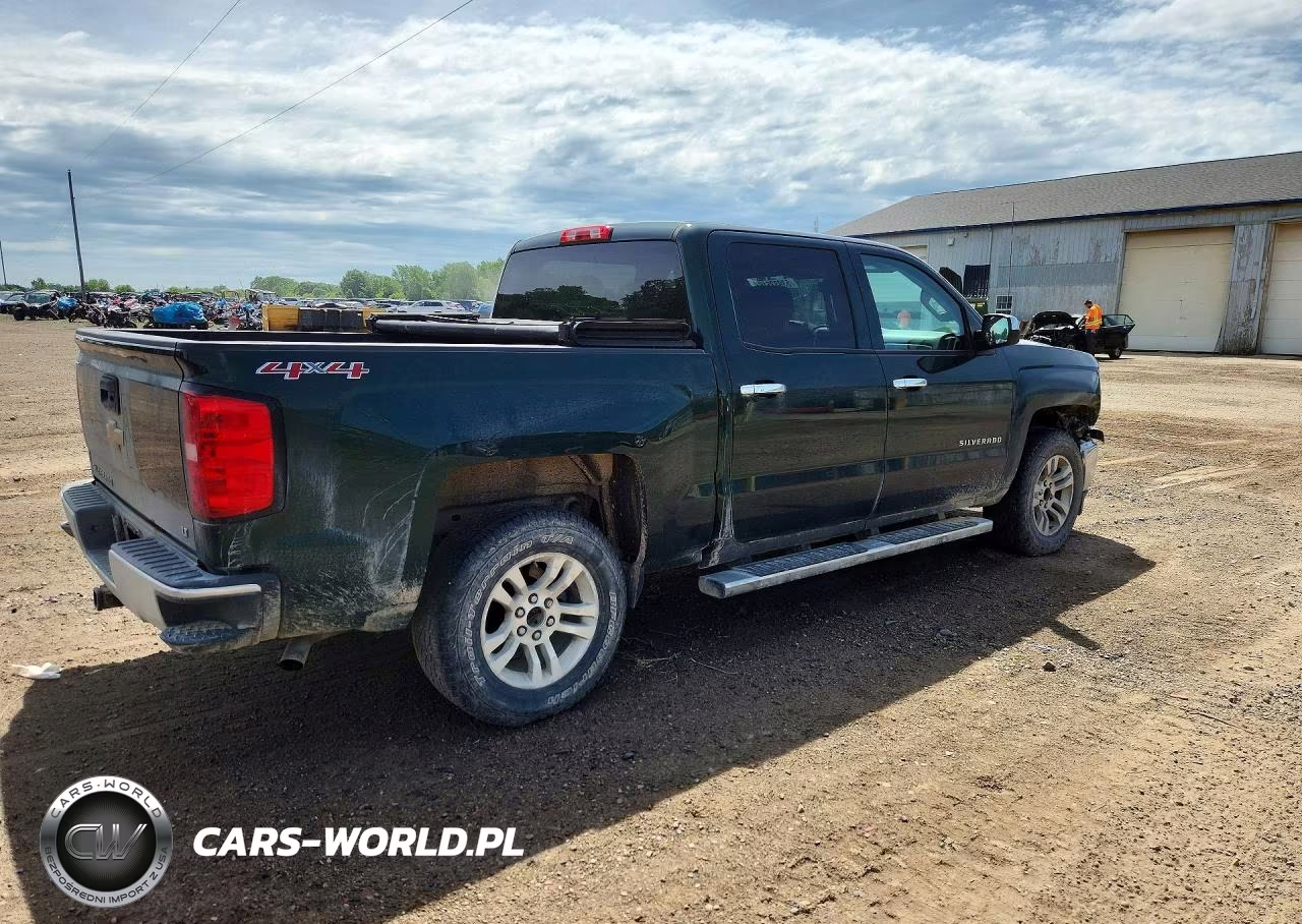 2014 Chevrolet Silverado K1500 Lt VIN:3GCUKREHXEG449266 - 3