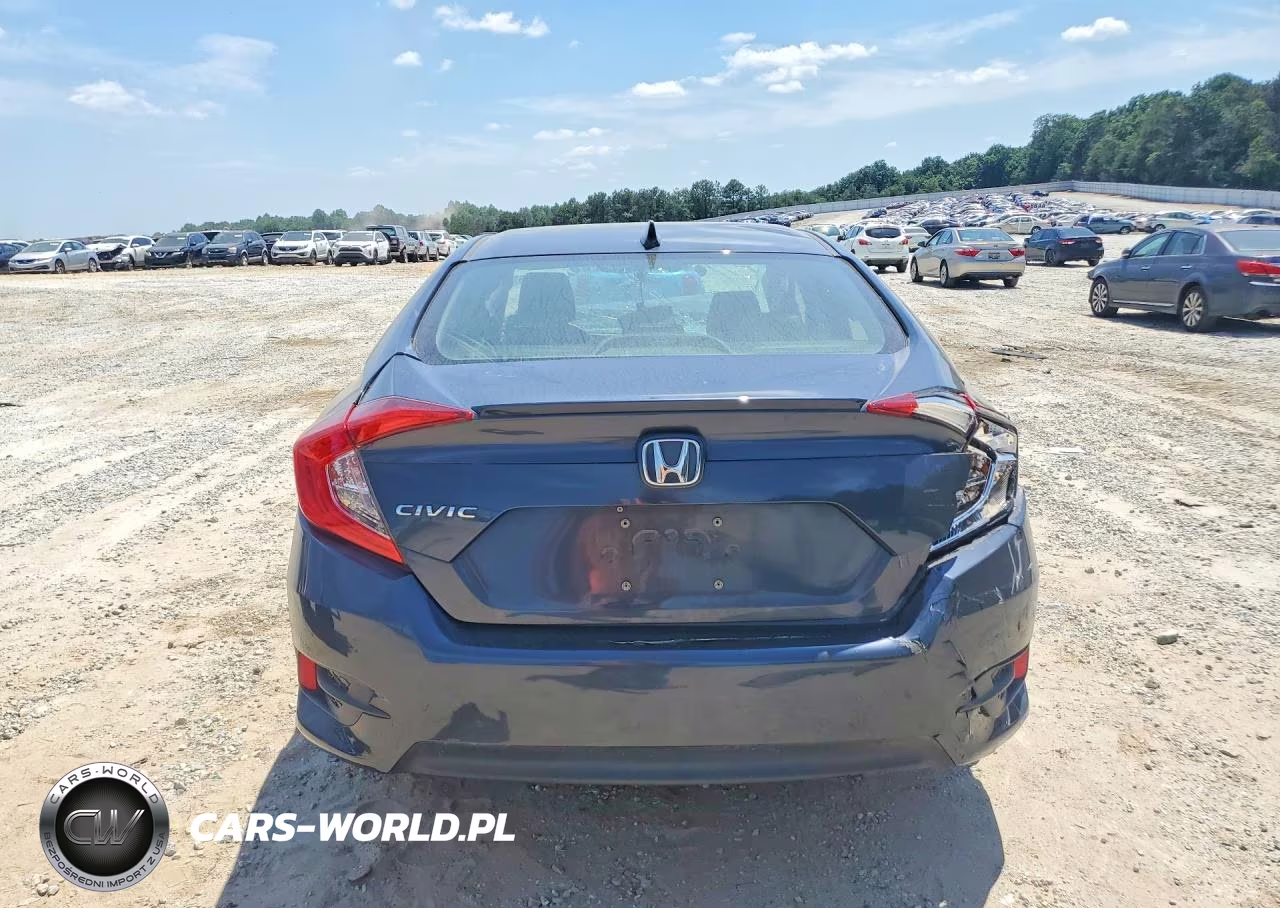 2018 Honda Civic Exl VIN:JHMFC1F78JX027031 - 6