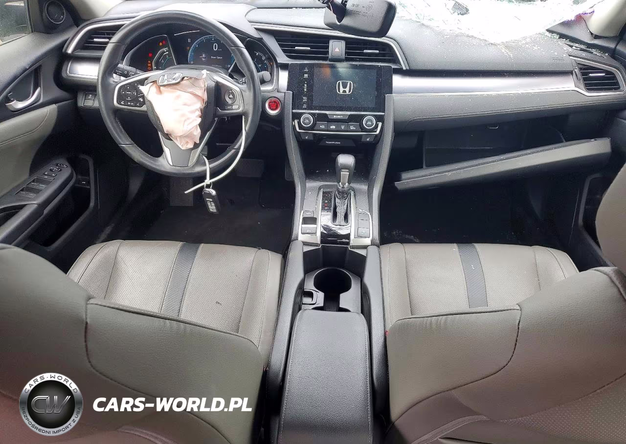 2018 Honda Civic Exl VIN:JHMFC1F78JX027031 - 8