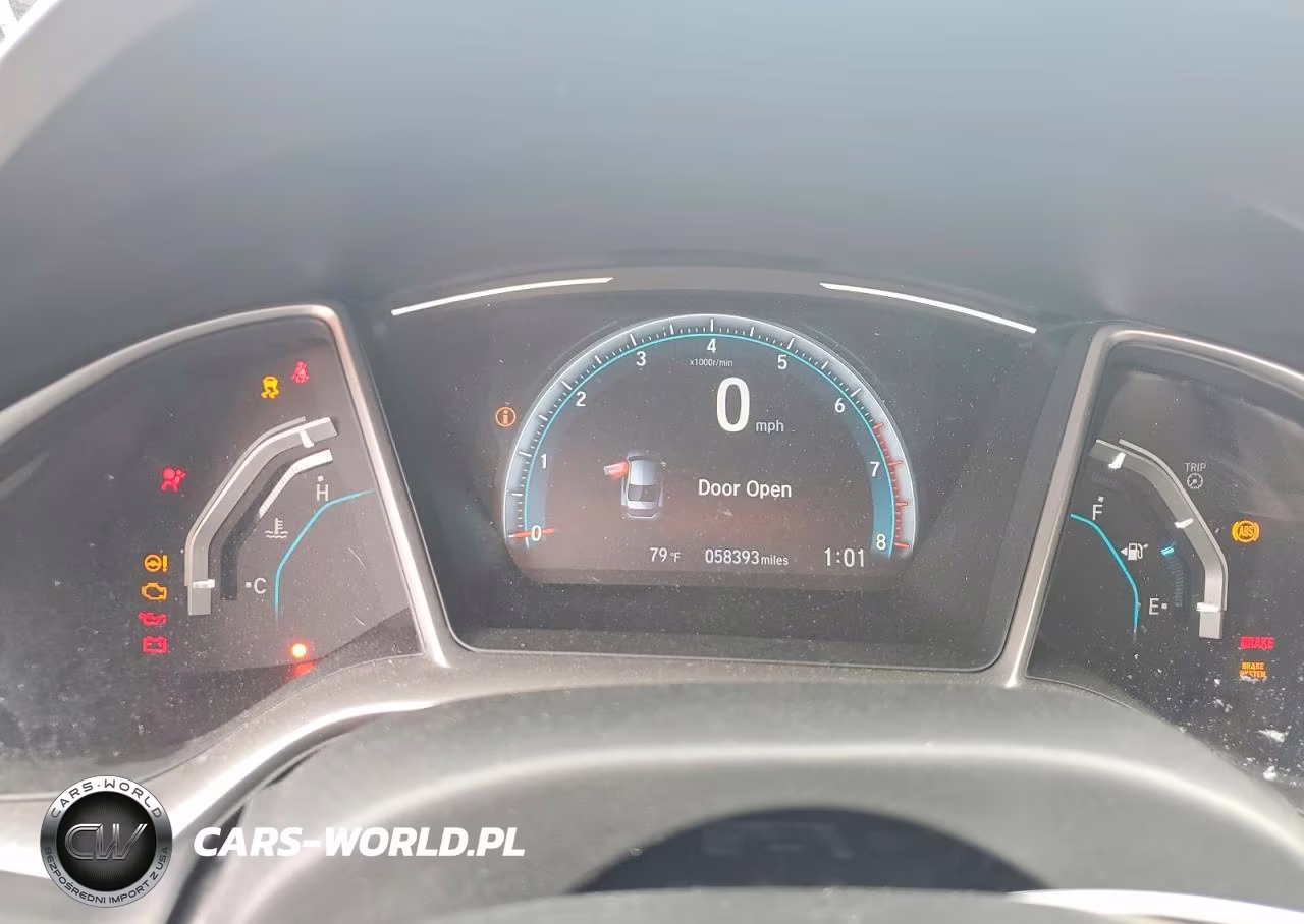 2018 Honda Civic Exl VIN:JHMFC1F78JX027031 - 9