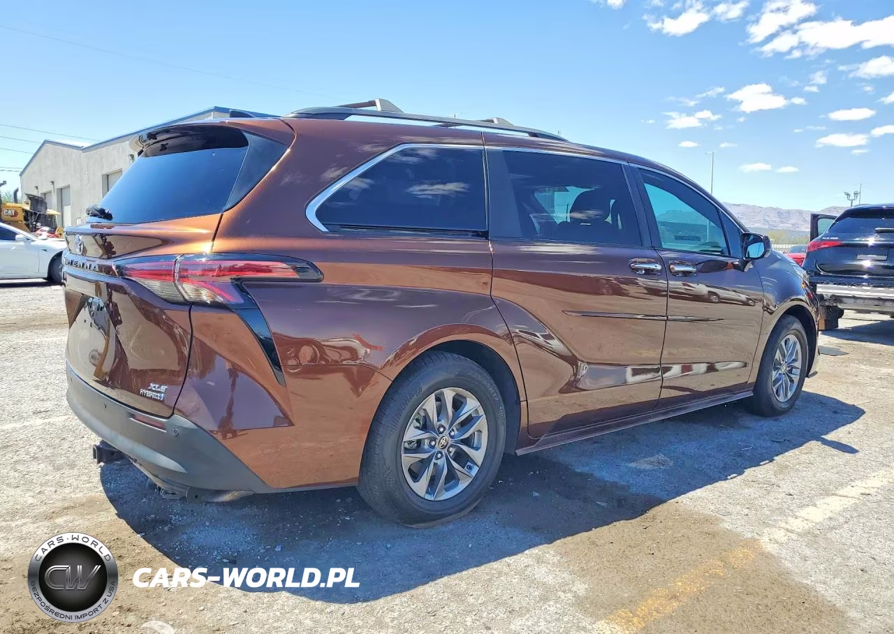 2022 Toyota Sienna Xle VIN:5TDJRKEC2NS090166 - 3