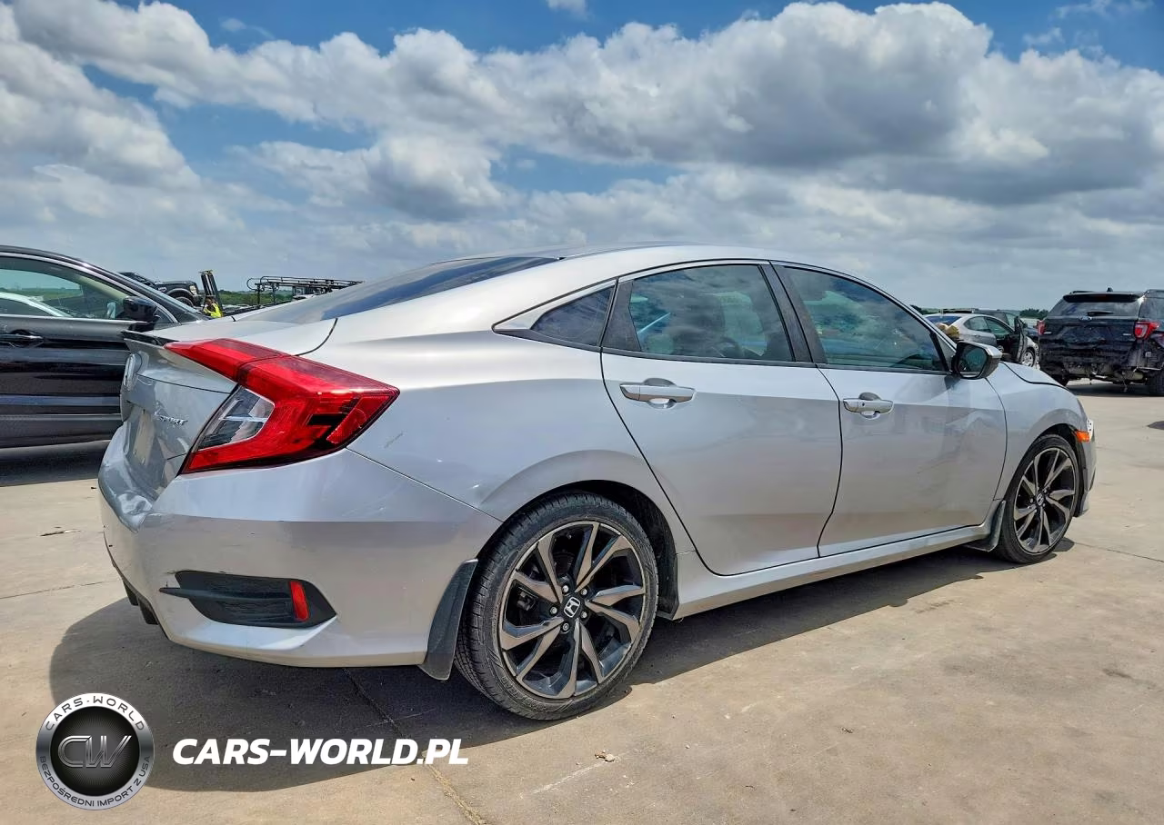 2021 Honda Civic Sport VIN:2HGFC2F86MH527294 - 3