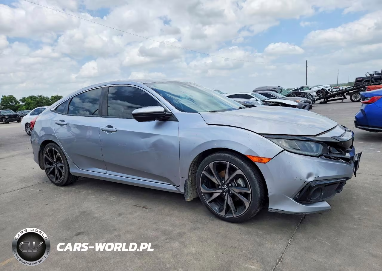 2021 Honda Civic Sport VIN:2HGFC2F86MH527294 - 4