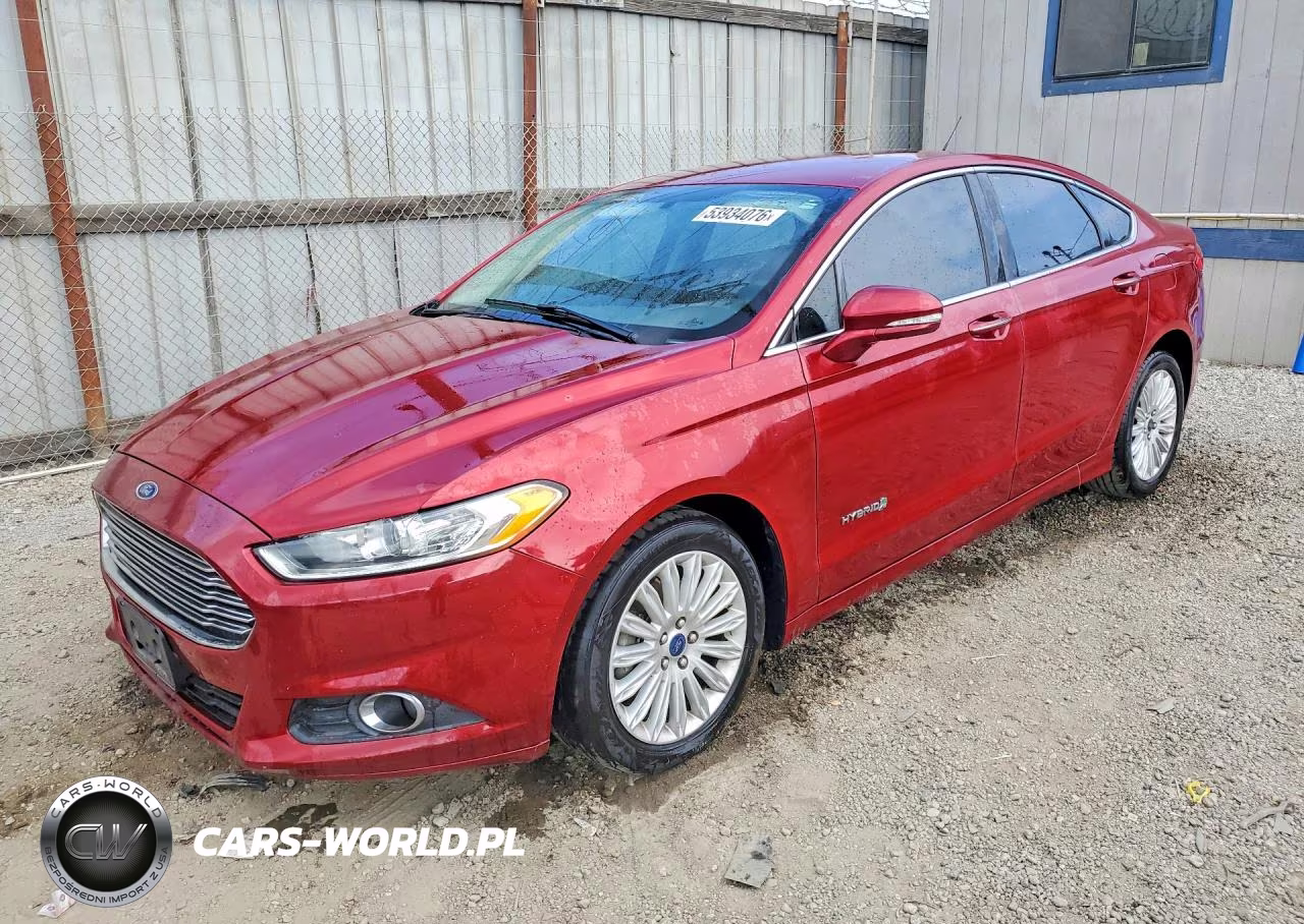 2014 Ford Fusion Se Hybrid