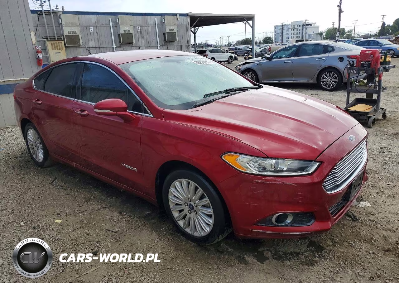 2014 Ford Fusion Se Hybrid VIN:3FA6P0LU7ER393254 - 4