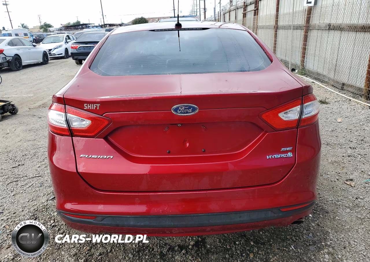 2014 Ford Fusion Se Hybrid VIN:3FA6P0LU7ER393254 - 6