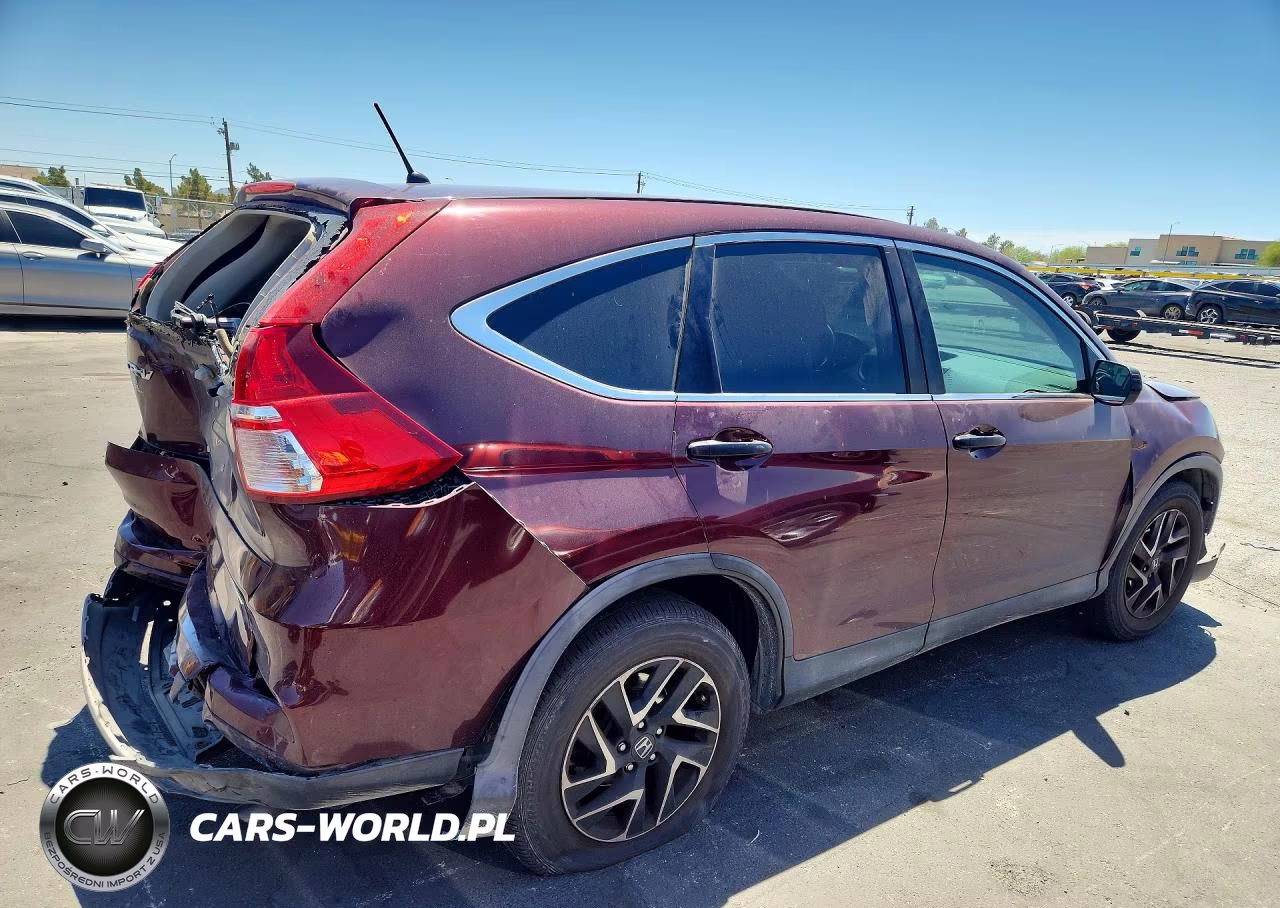 2016 Honda Cr-V Se VIN:5J6RM3H42GL027210 - 3