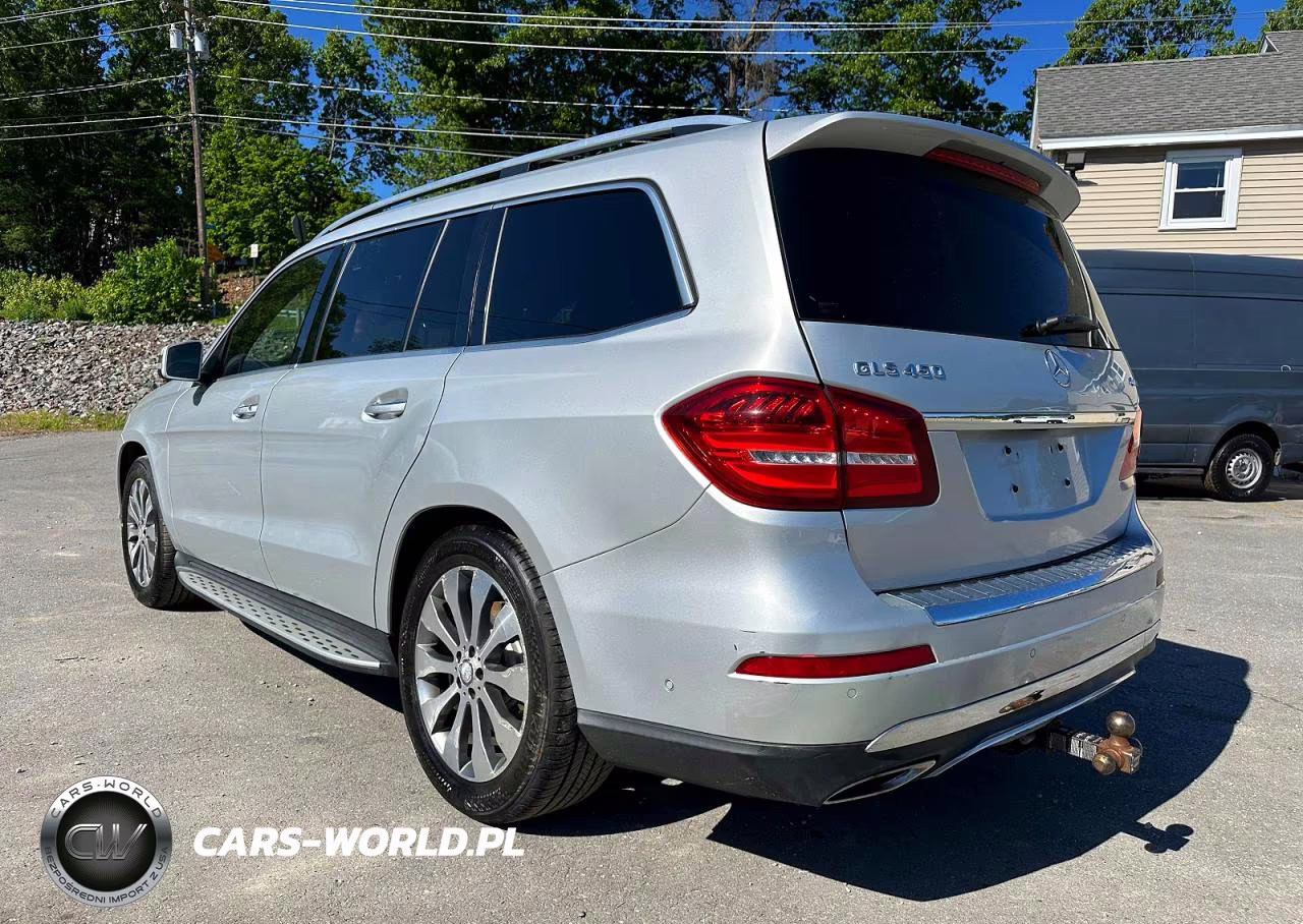 2017 Mercedes-Benz Gls 450 4Matic VIN:4JGDF6EE3HA805841 - 2