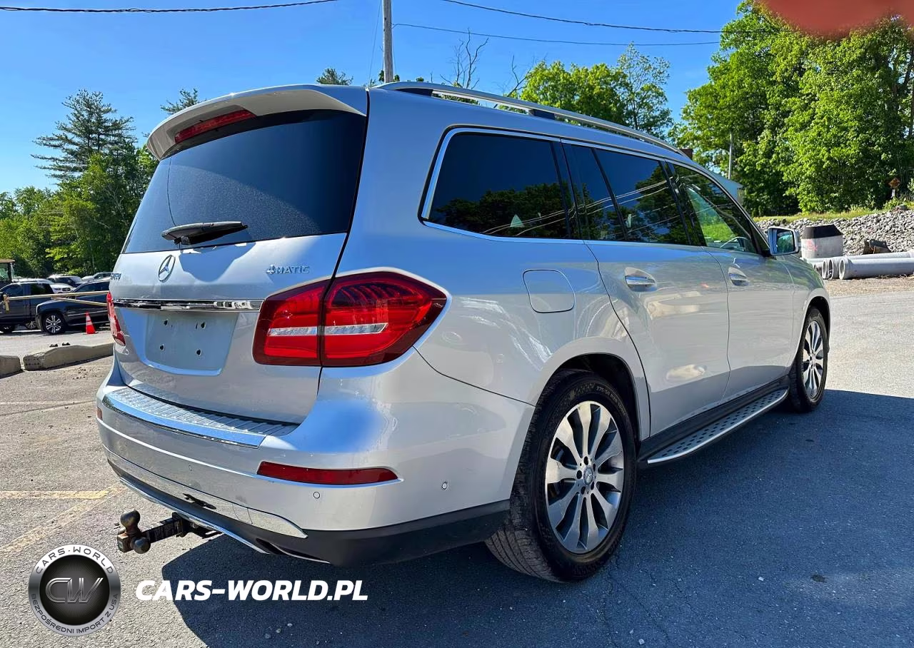 2017 Mercedes-Benz Gls 450 4Matic VIN:4JGDF6EE3HA805841 - 3