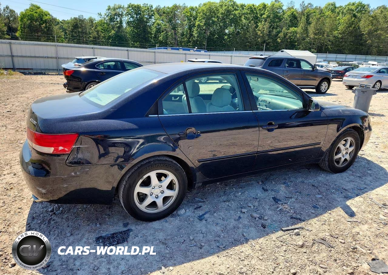 2007 Hyundai Sonata Se VIN:5NPEU46F07H189923 - 3