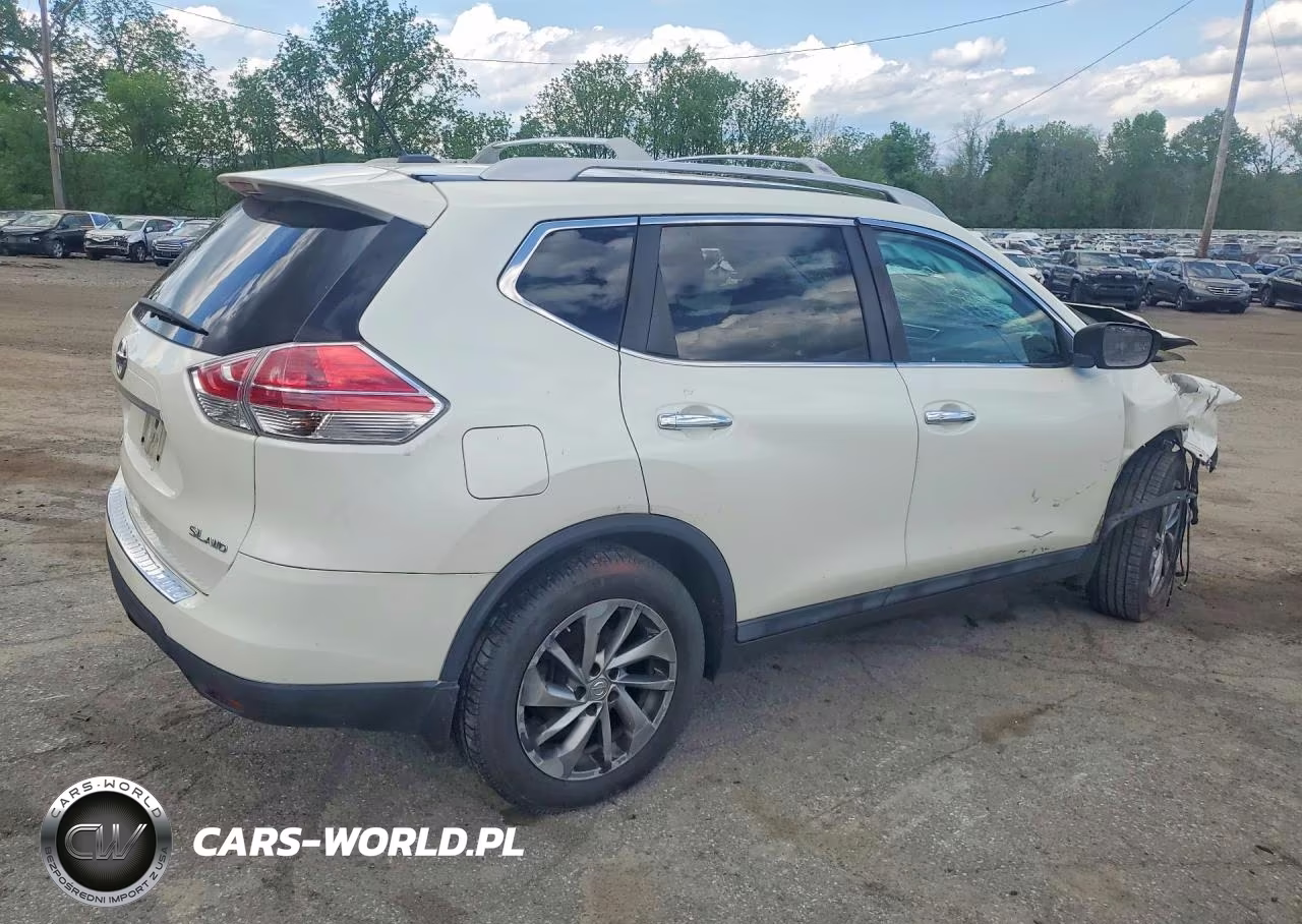 2015 Nissan Rogue Sl VIN:5N1AT2MV7FC795337 - 3
