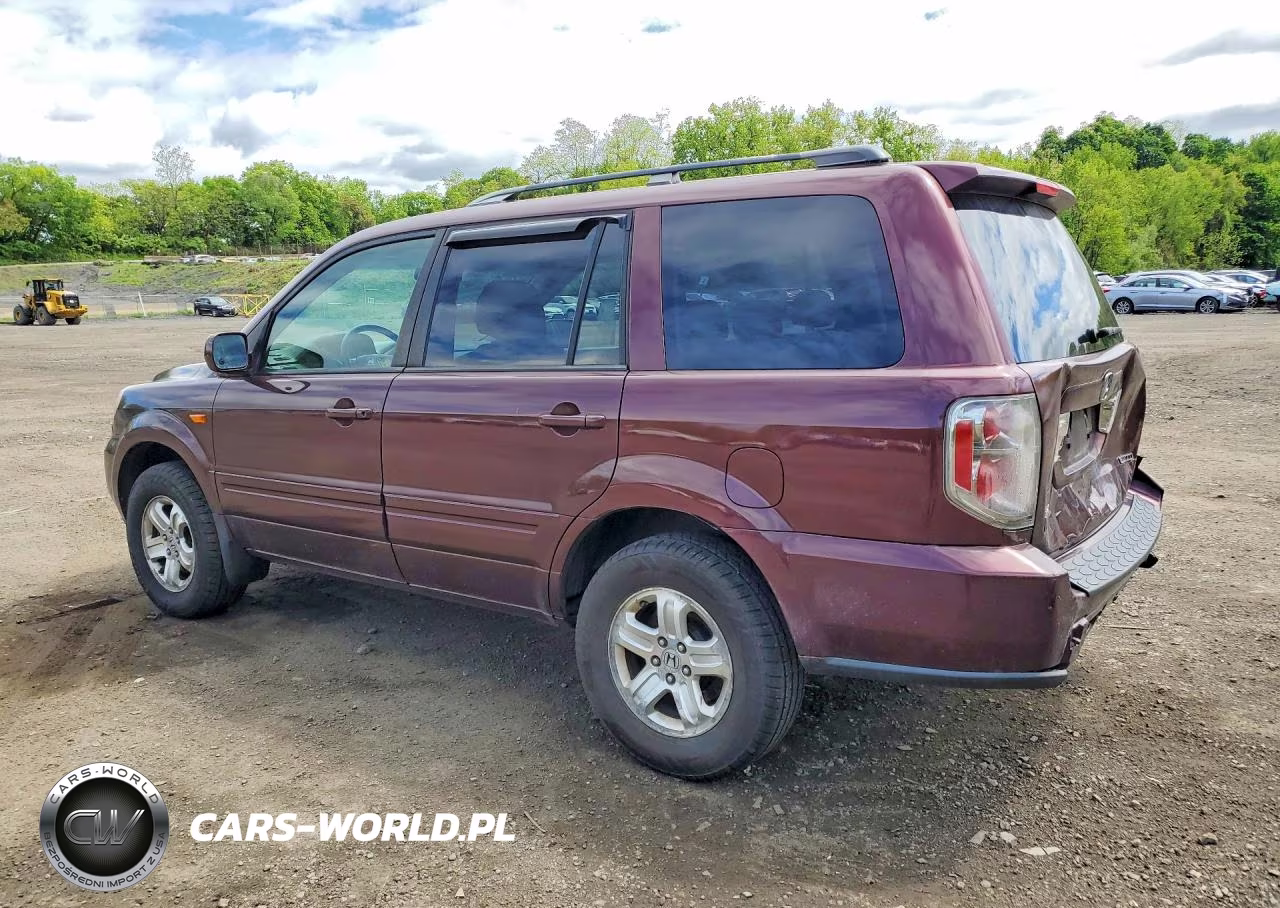 2008 Honda Pilot VIN:5FNYF18258B023977 - 2