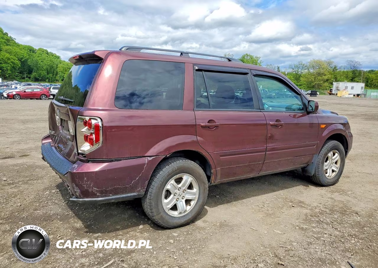 2008 Honda Pilot VIN:5FNYF18258B023977 - 3