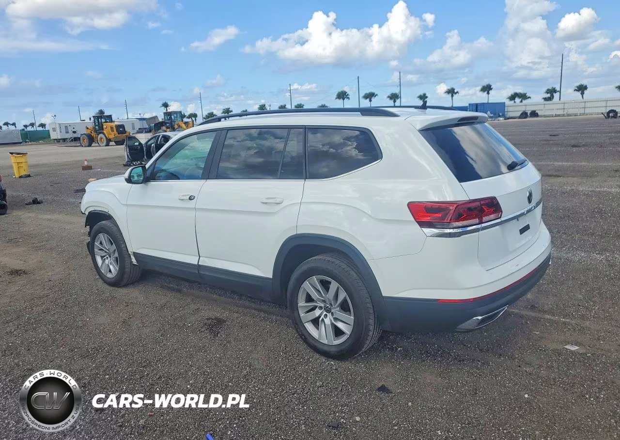 2021 Volkswagen Atlas S VIN:1V2AP2CA7MC544580 - 2