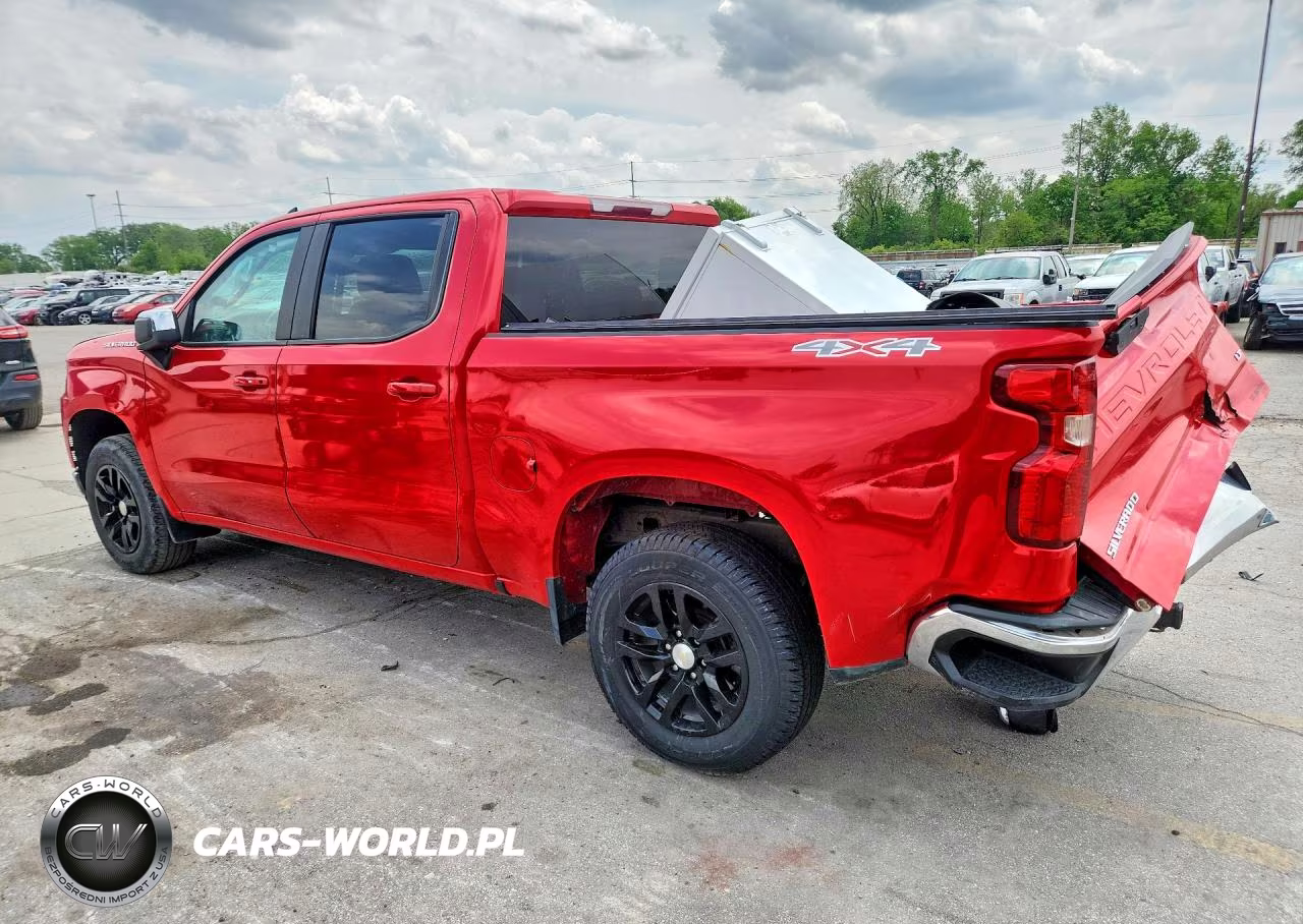 2021 Chevrolet Silverado K1500 Lt VIN:3GCPYJEK3MG456681 - 2