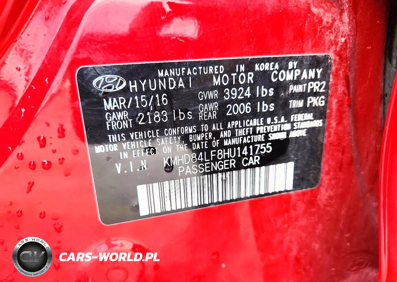 2017 Hyundai Elantra Se VIN:KMHD84LF8HU141755 - 12