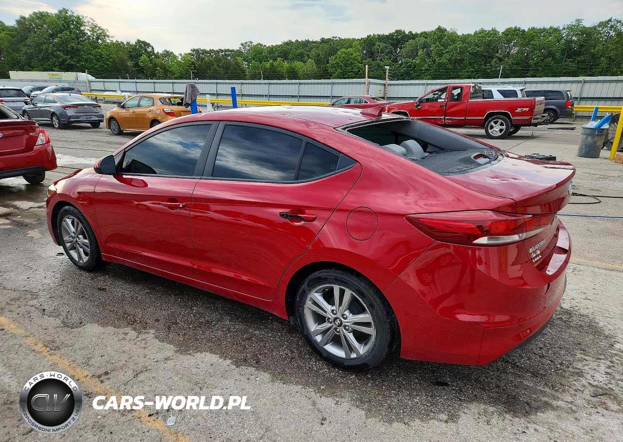 2017 Hyundai Elantra Se VIN:KMHD84LF8HU141755 - 2