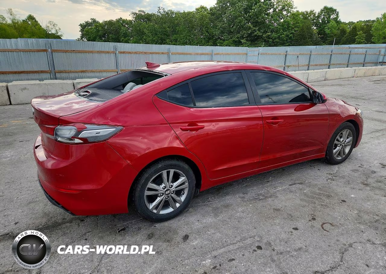 2017 Hyundai Elantra Se VIN:KMHD84LF8HU141755 - 3