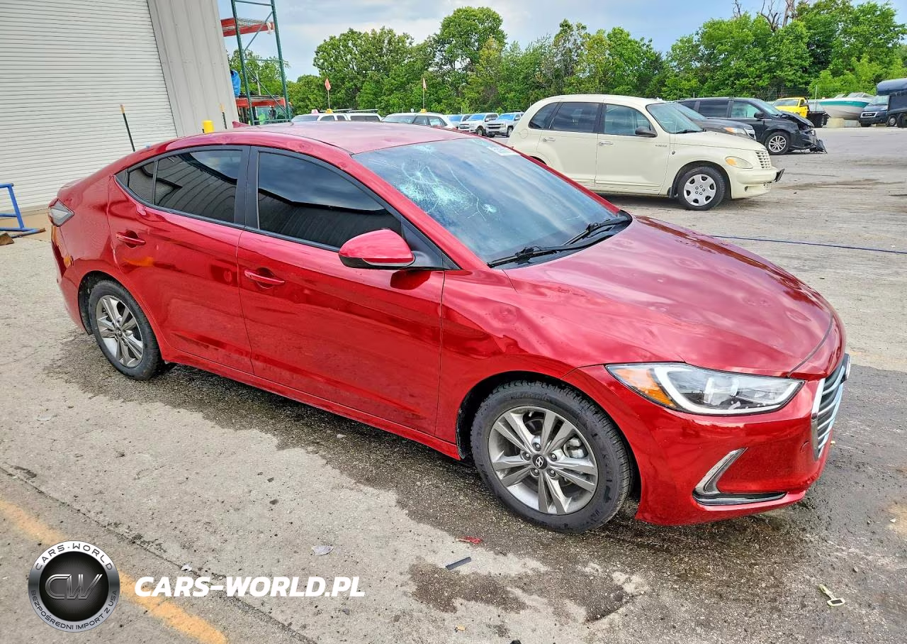 2017 Hyundai Elantra Se VIN:KMHD84LF8HU141755 - 4