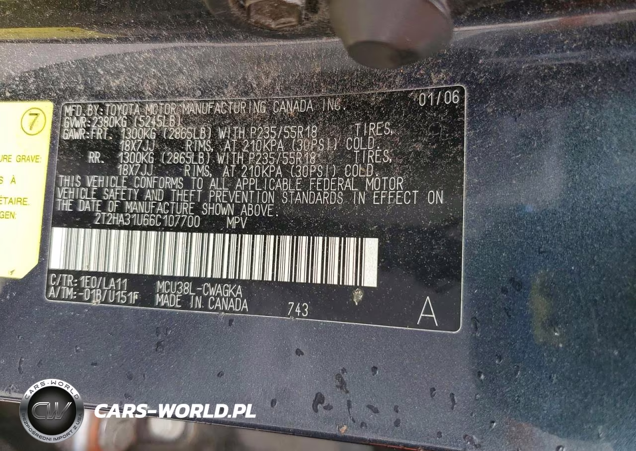 2006 Lexus Rx 330 VIN:2T2HA31U66C107700 - 13