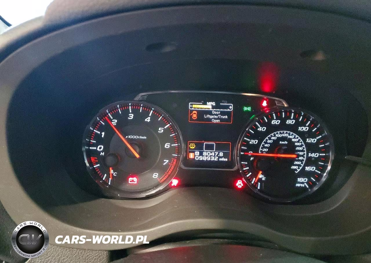 2019 Subaru Wrx Premium VIN:JF1VA1C66K9801805 - 9