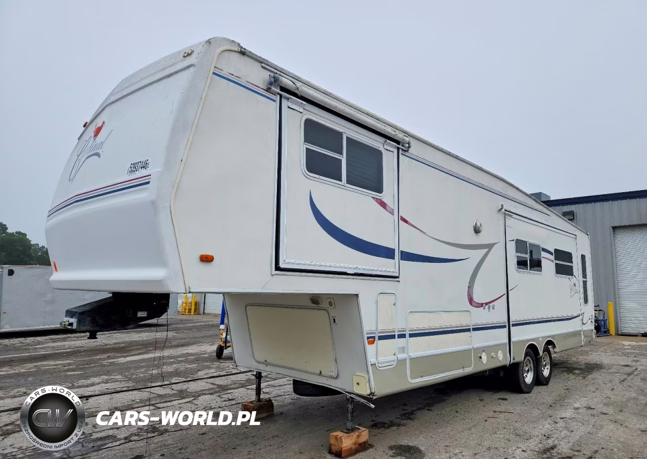 2001 Forest River Cardinal Camper VIN:4X4FCAH2X1G076700 - 2