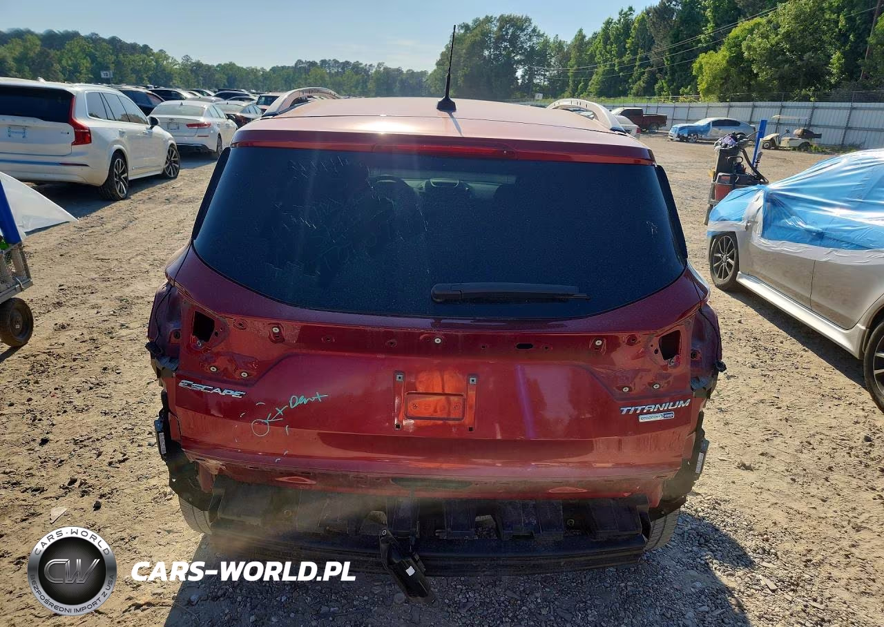 2017 Ford Escape Titanium VIN:1FMCU9J96HUE65921 - 6
