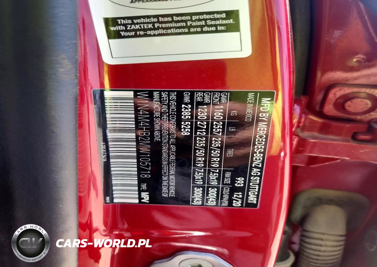 2021 Mercedes-Benz Glb 250 4Matic VIN:W1N4M4HB2MW105718 - 13