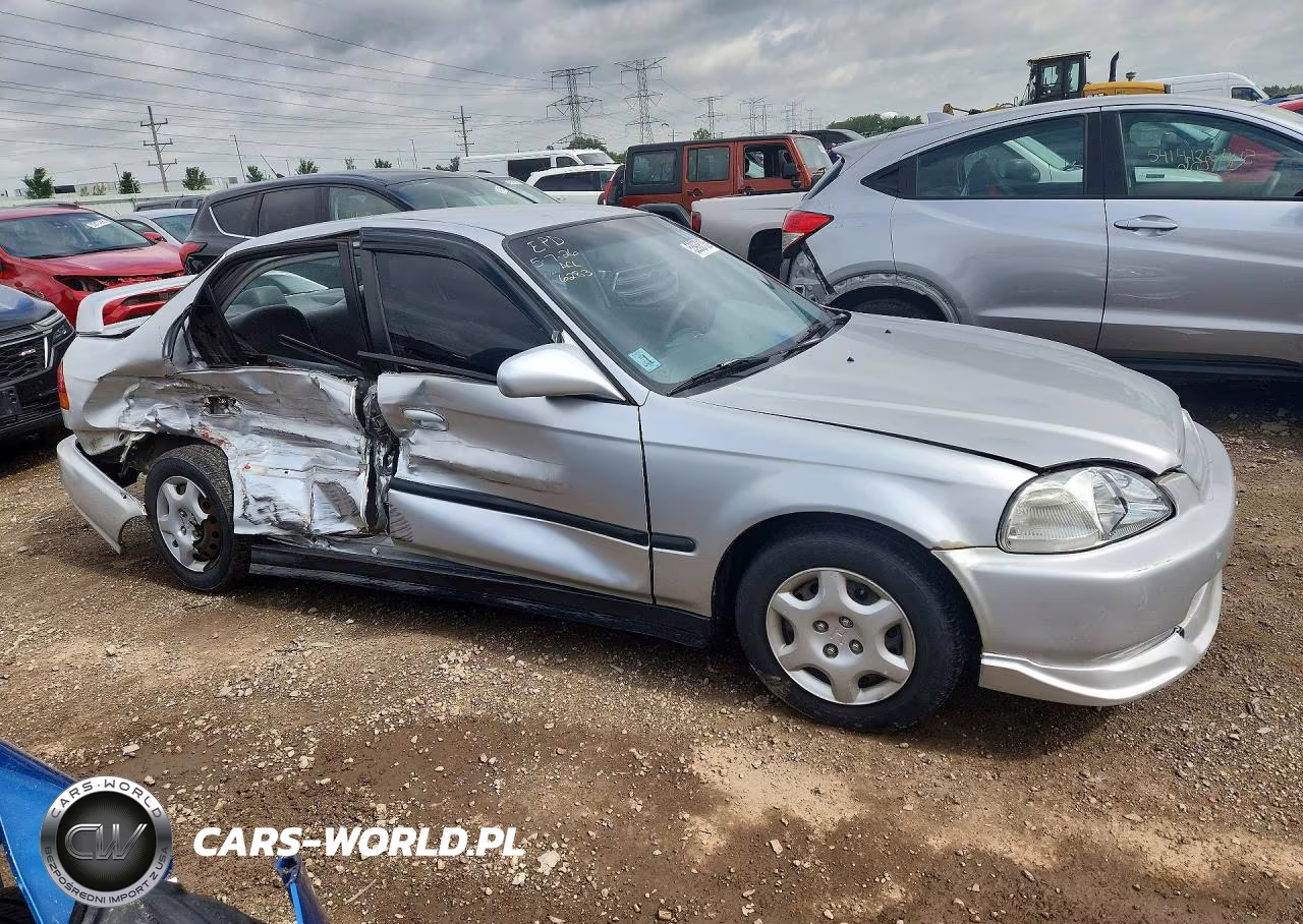1998 Honda Civic VIN:JHMEJ6674WS005742 - 4