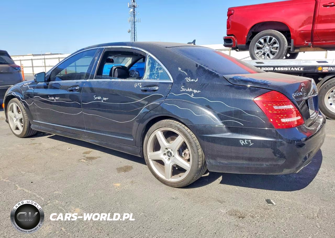 2011 Mercedes-Benz S 550 VIN:WDDNG7BB2BA361659 - 2
