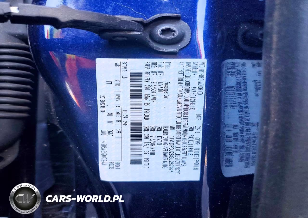 2016 Ford Focus Titanium VIN:1FADP3J28GL287925 - 12