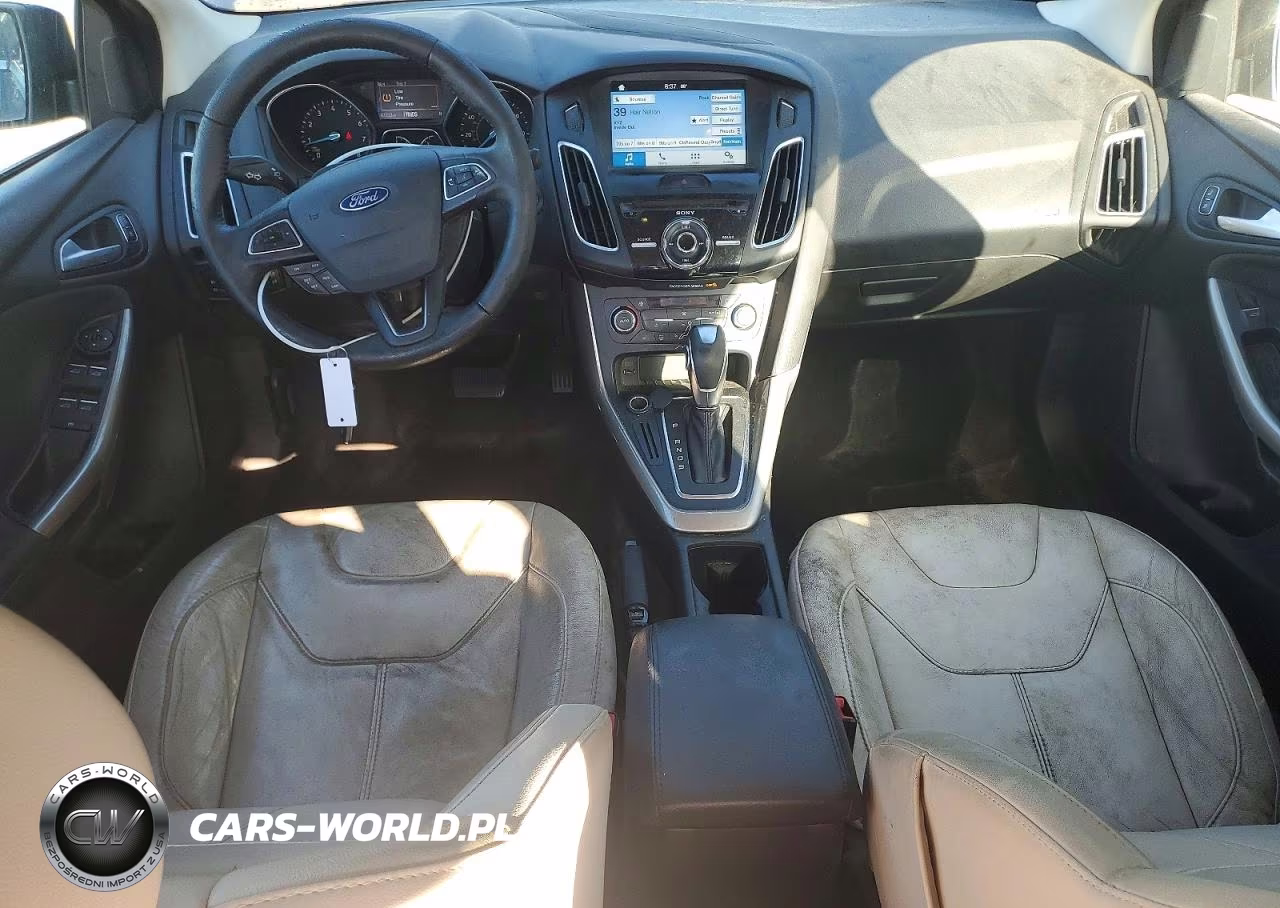 2016 Ford Focus Titanium VIN:1FADP3J28GL287925 - 8
