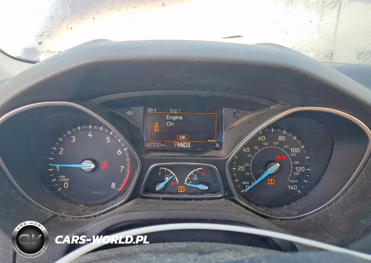 2016 Ford Focus Titanium VIN:1FADP3J28GL287925 - 9