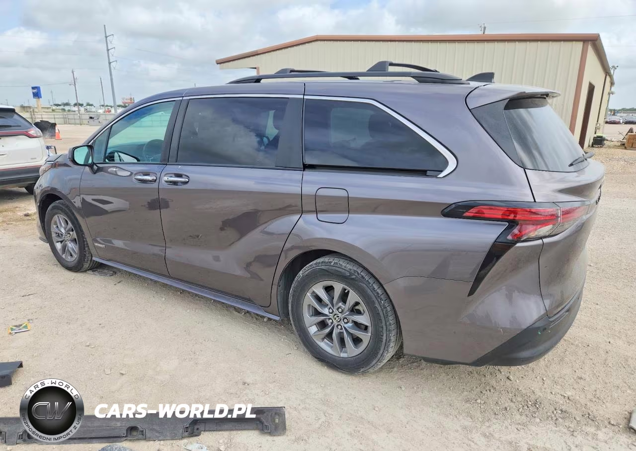 2021 Toyota Sienna Xle VIN:5TDYRKEC7MS029781 - 2