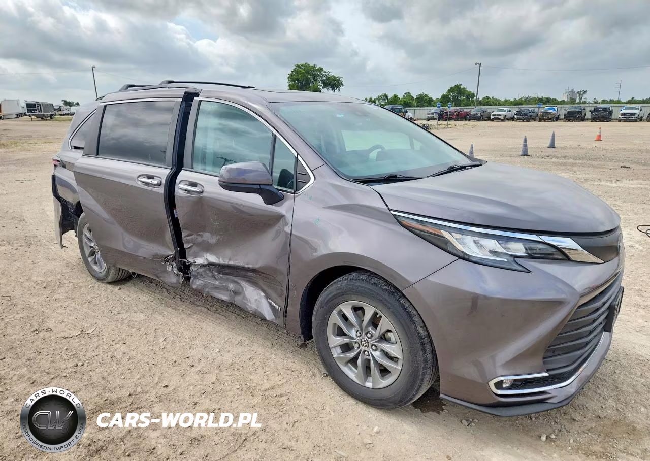 2021 Toyota Sienna Xle VIN:5TDYRKEC7MS029781 - 4