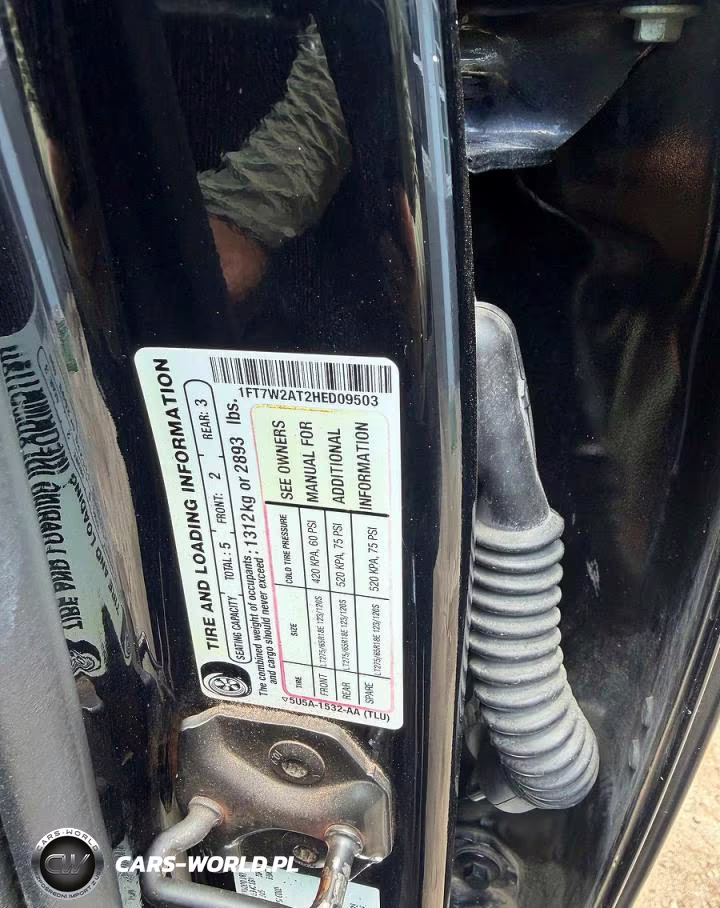 2017 Ford F250 Super Duty VIN:1FT7W2AT2HED09503 - 10