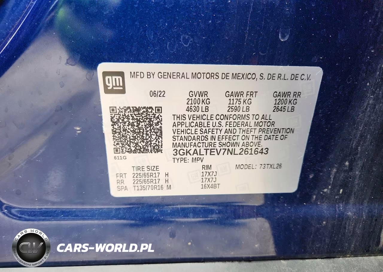 2022 GMC Terrain Sle VIN:3GKALTEV7NL261643 - 13