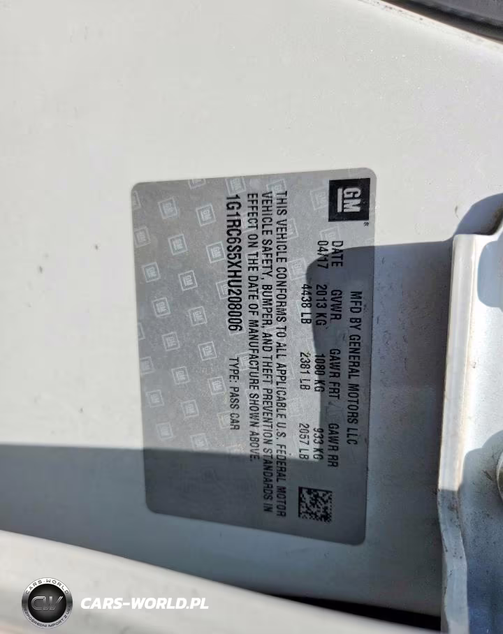 2017 Chevrolet Volt Lt VIN:1G1RC6S5XHU208006 - 12